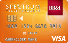 BB&T Spectrum Travel Rewards Secured Credit Card