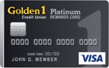 Golden 1 Platinum Rewards for Students Visa® Card