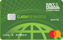 Navy Federal cashRewards World Mastercard®