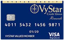 VyStar Visa Signature Rewards Card
