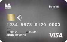 Los Angeles Federal Credit Union Platinum Visa Credit Card