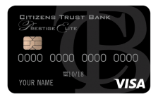 Citizens Trust Bank VISA Prestige Elite Credit Card 