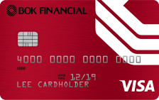 BOK Financial Visa Signature® College Real Rewards Card