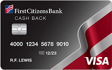 First Citizens Cash Rewards Visa® 