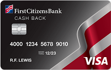 First Citizens Rewards® Visa® with Unlimited Cash Back