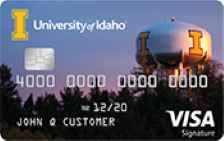 University of Idaho Rewards Visa®