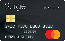 Surge Mastercard® Credit Card