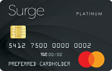 Surge® Platinum Secured Mastercard®