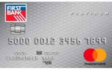 First Bank Secured Mastercard®