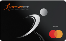 KrowdFit Wellness Rewards Mastercard®